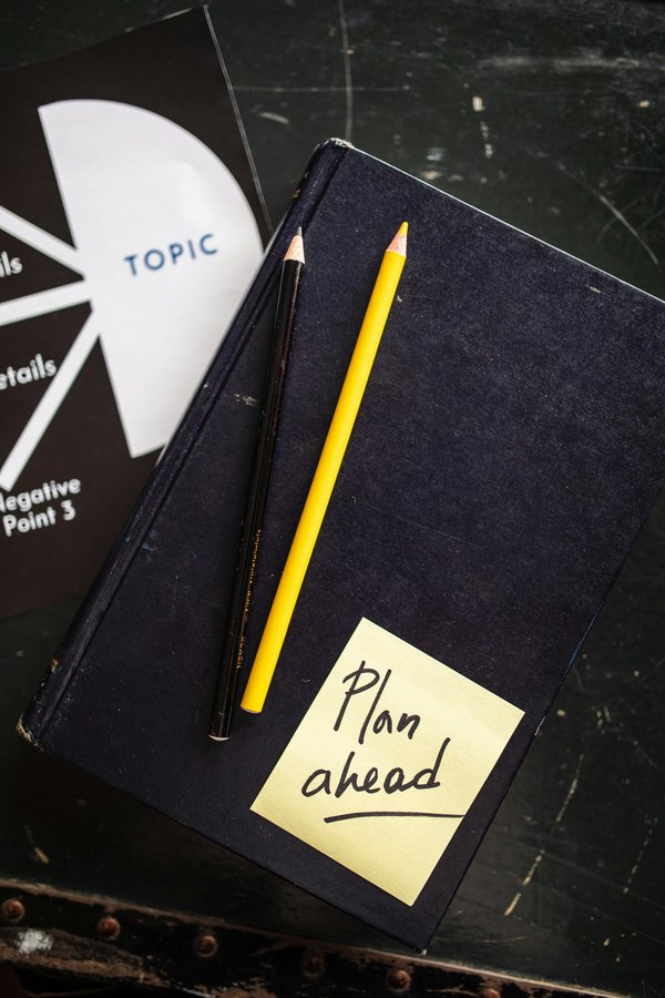 Carnet avec “Plan ahead” – anticipation financière et assurance
